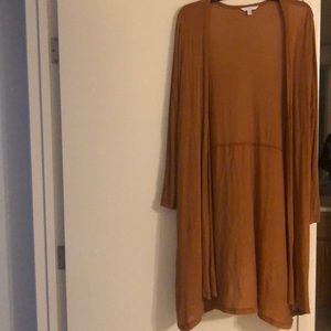 Mustard light weight cardigan